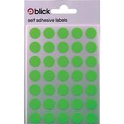 Blick Flourscent Lbls 13mm Grn P2800 image