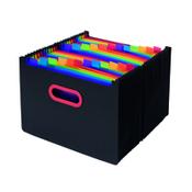 Snopake 24Prt Desk Expander A4 Rbow
