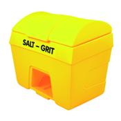 Salt/Grit Bin with Hopper 400L Ylw