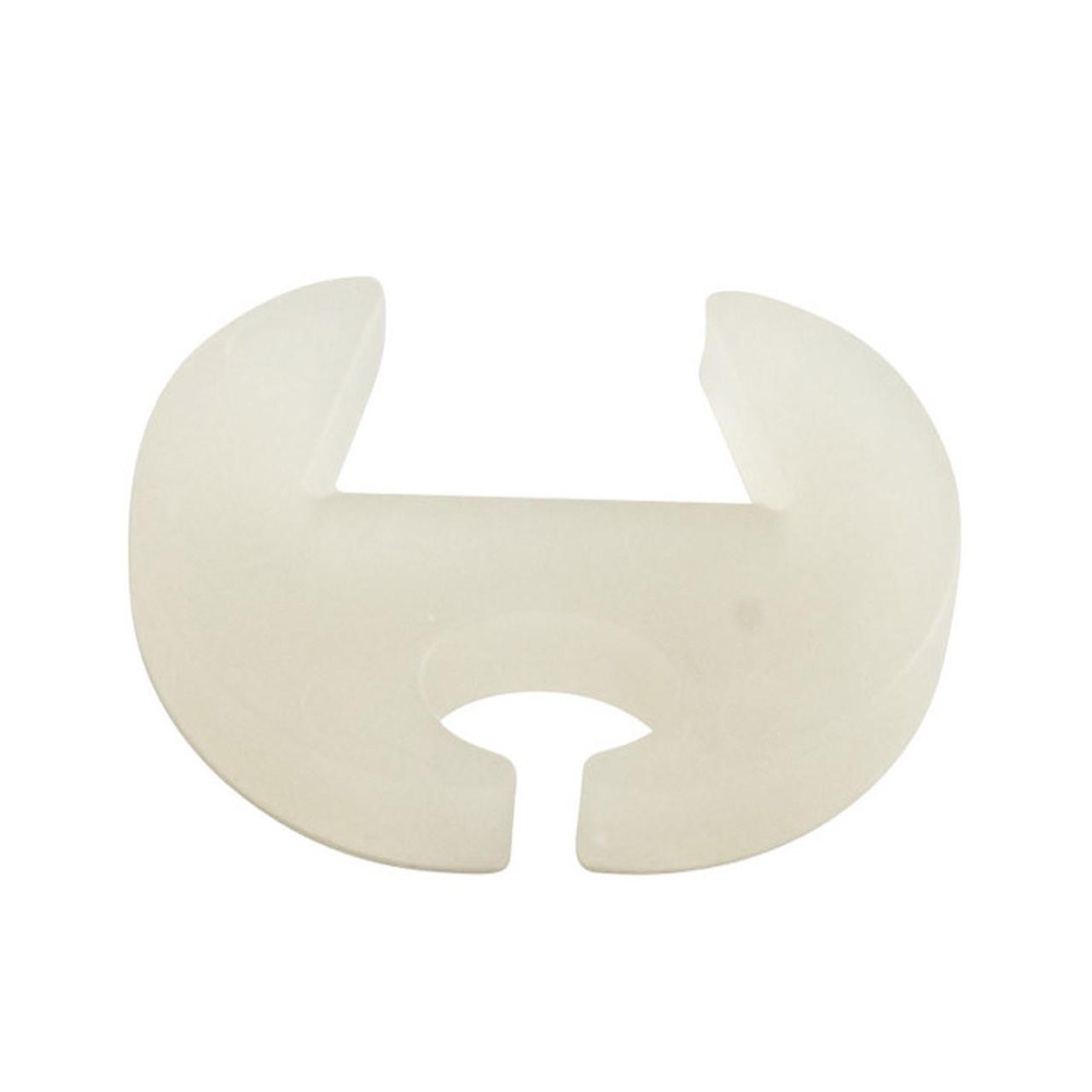BabyDan Finger Safe Door Stopper - White Plastic