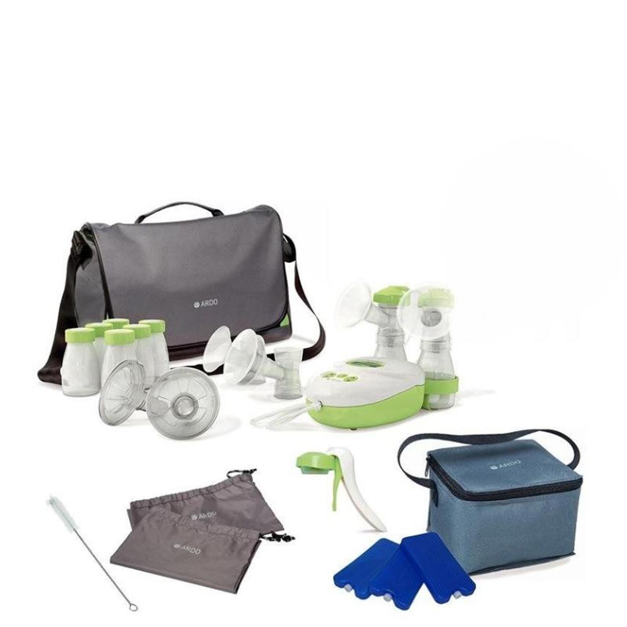 Ardo Calypso Ultimate Pump Pack: Double Electric Breast Pump, Breastfeeding, Compact Design, Battery or Mains Operated, Includes Accessories