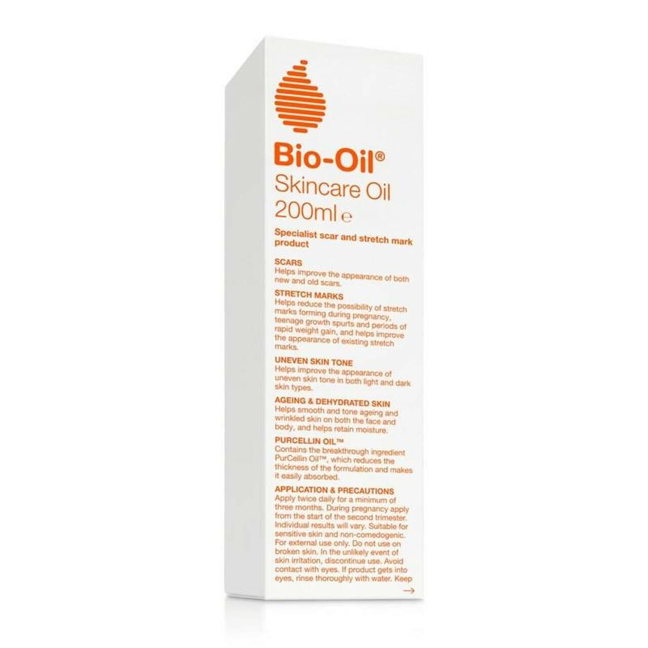 Bio-Oil Specialist Skincare Oil 200ml for Scars, Stretch Marks, Uneven Skin Tone, Ageing Skin, Dehydrated Skin