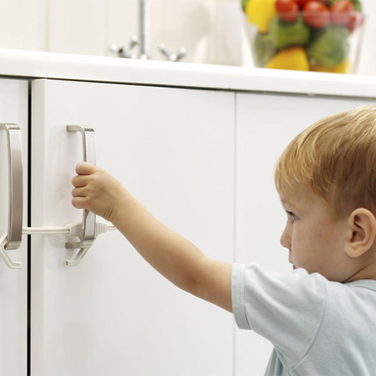 BabyDan Cabinet Door Lock - Child Safety for Cabinets & Cupboards