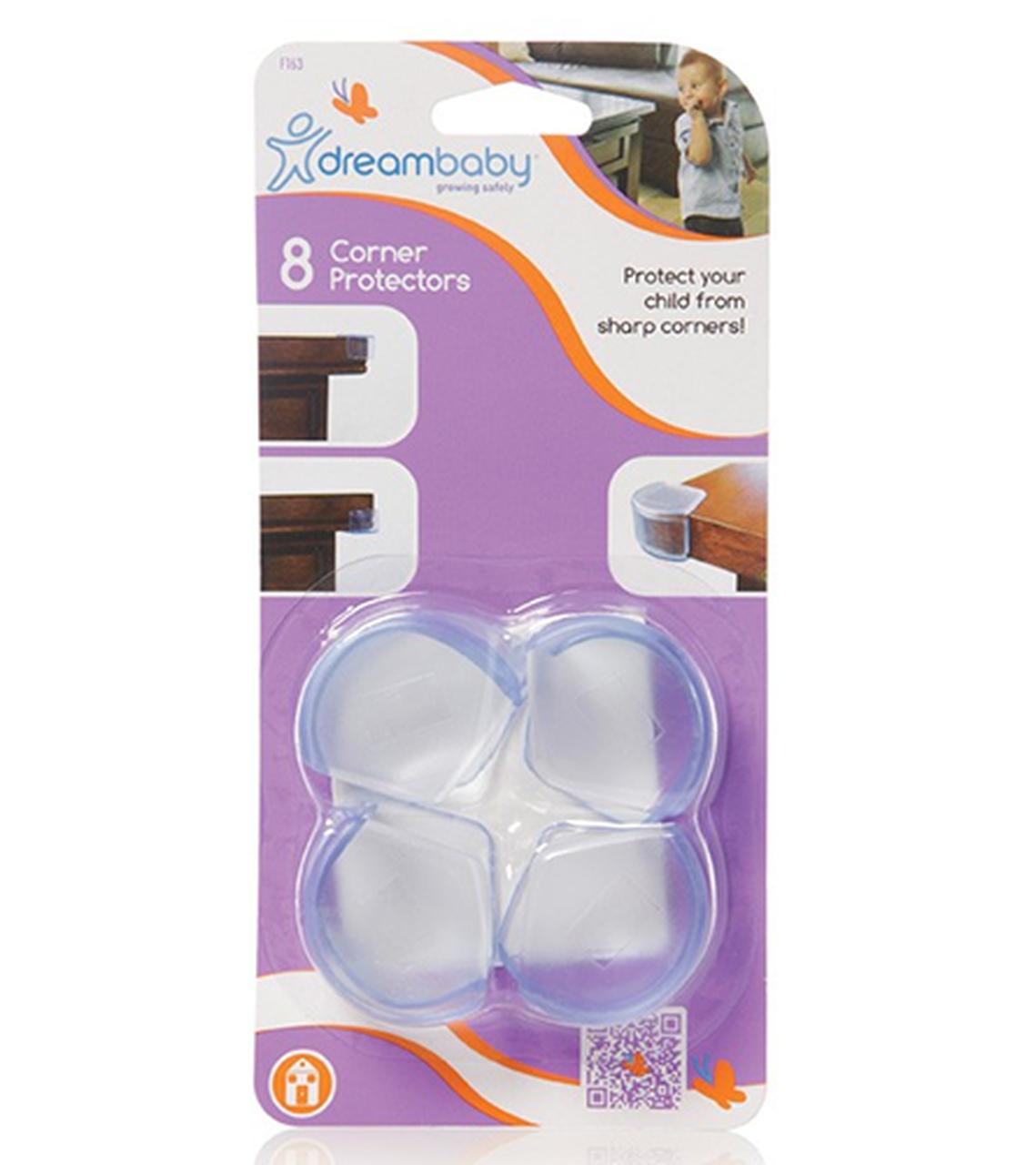 Dreambaby Corner Protectors - Protect child from sharp corners, Clear