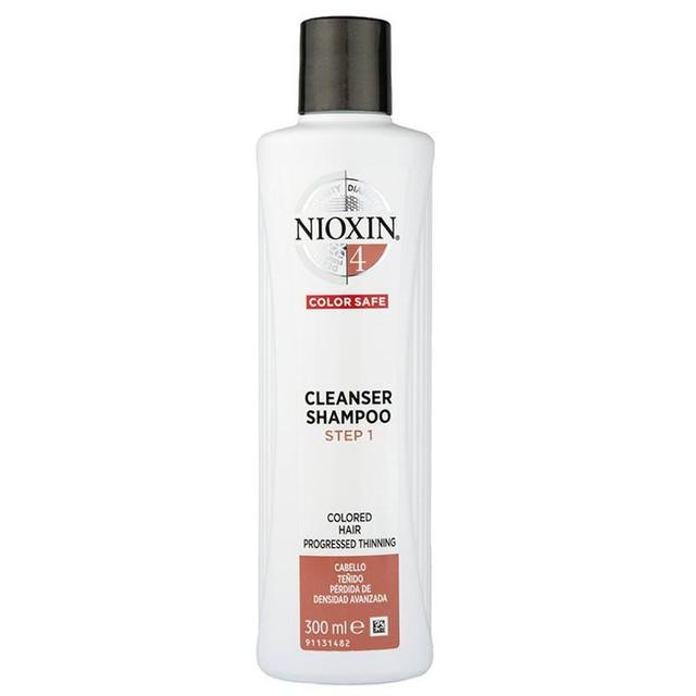 Nioxin Cleanser Shampoo 4 - 300ml for Colored Hair & Progressed Thinning