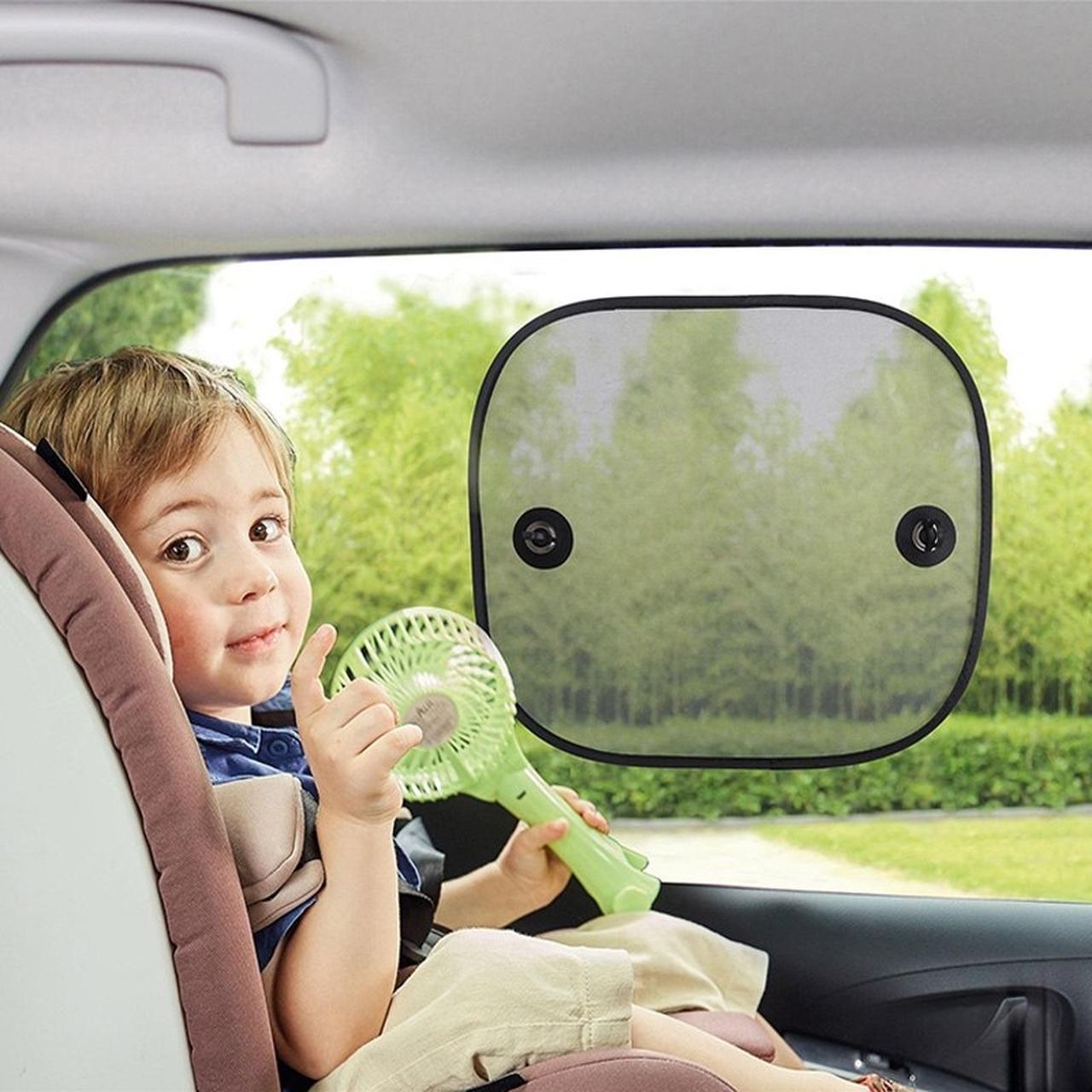 Babydan Window Cling Sunshade - Protects from Sun Glare with Suction Cups