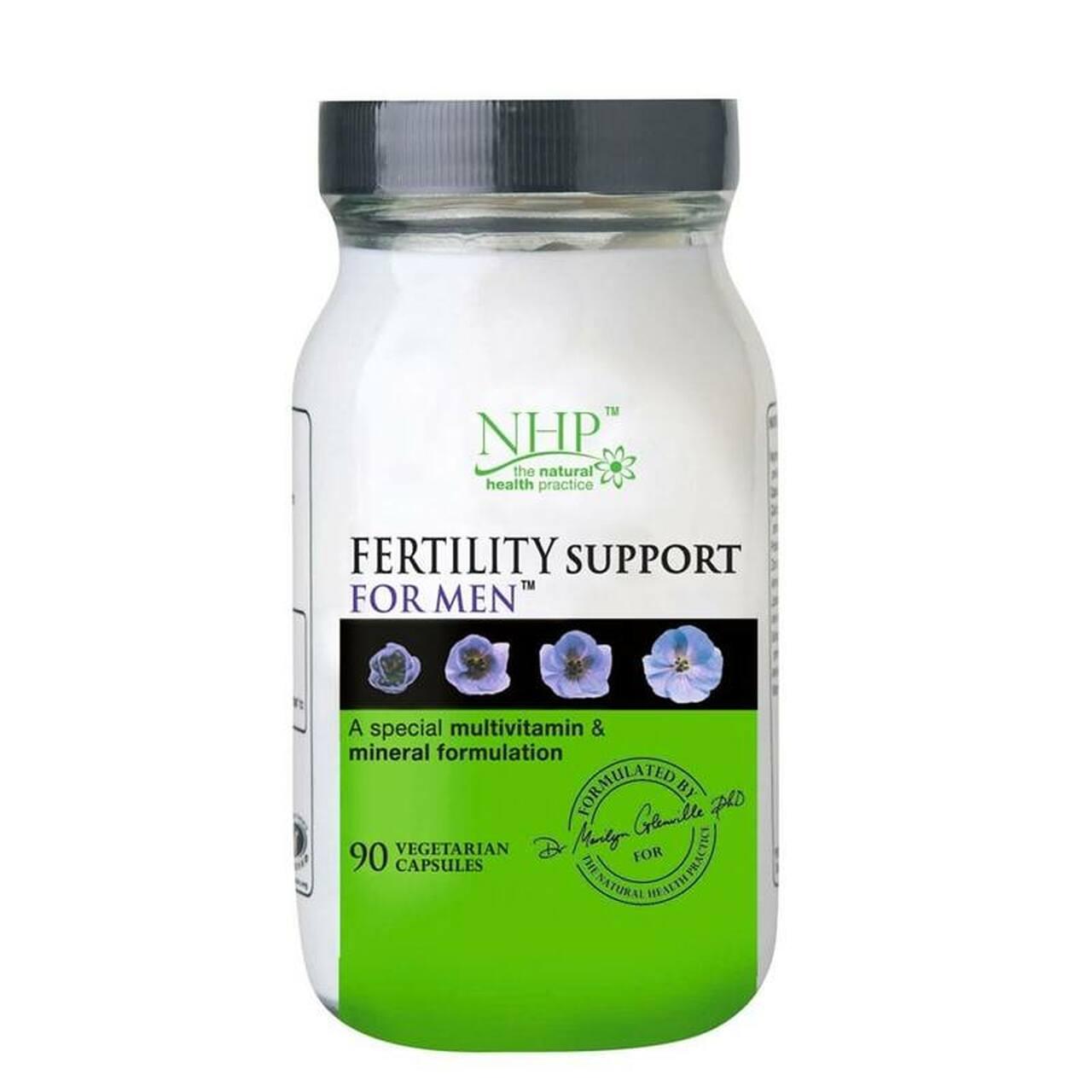 NHP Fertility Support for Men 90 Capsules Multivitamin & Mineral