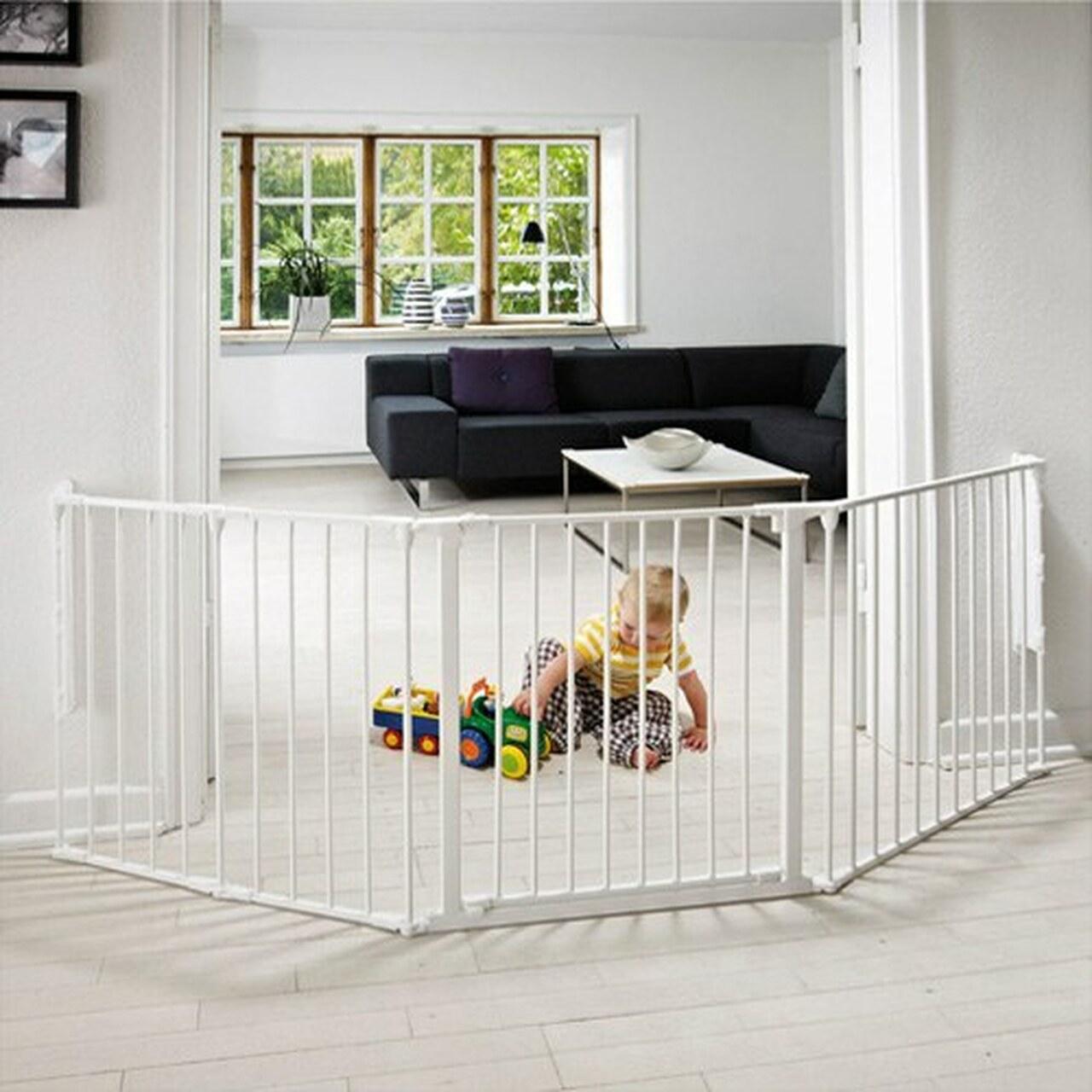 BabyDan Configure Flex Gate White - Size 90-223 cm - Baby Gate