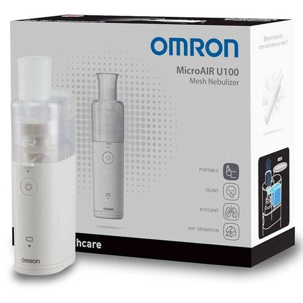 Omron MicroAIR U100 Mesh Nebulizer Portable Silent Efficient