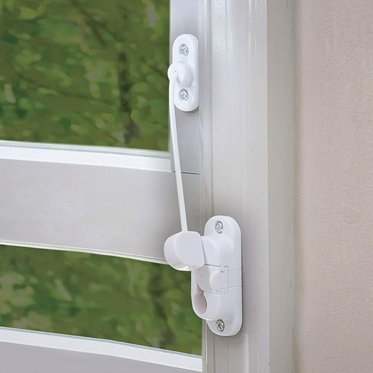 Dreambaby Breezz-Guard Keyless Window Restrictor - Limits wood & aluminum window openings, Suitable for sash, sliding and hinged windows, Tested to 250 Newtons