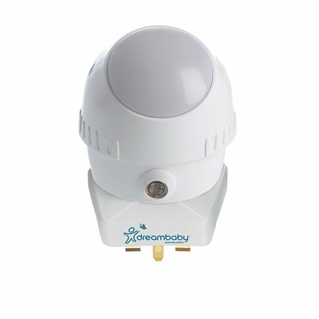 Dreambaby Auto-Sensor LED Rotating Night Light - White Plug