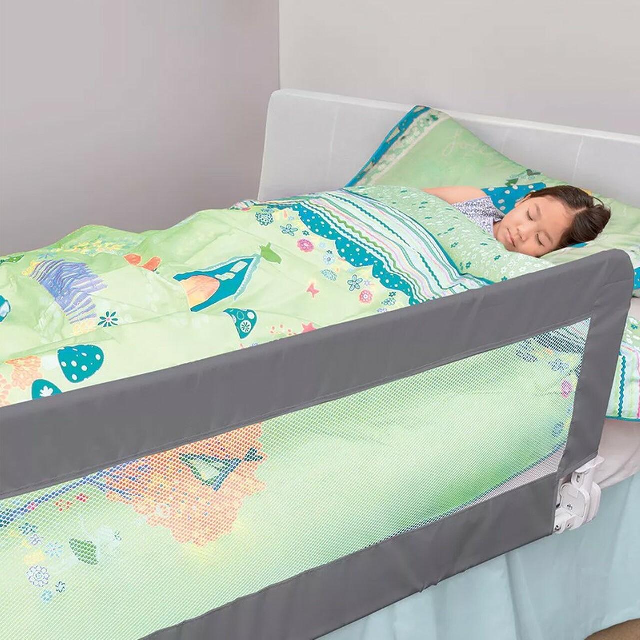 Dreambaby Phoenix Bed Rail - Grey, Mesh