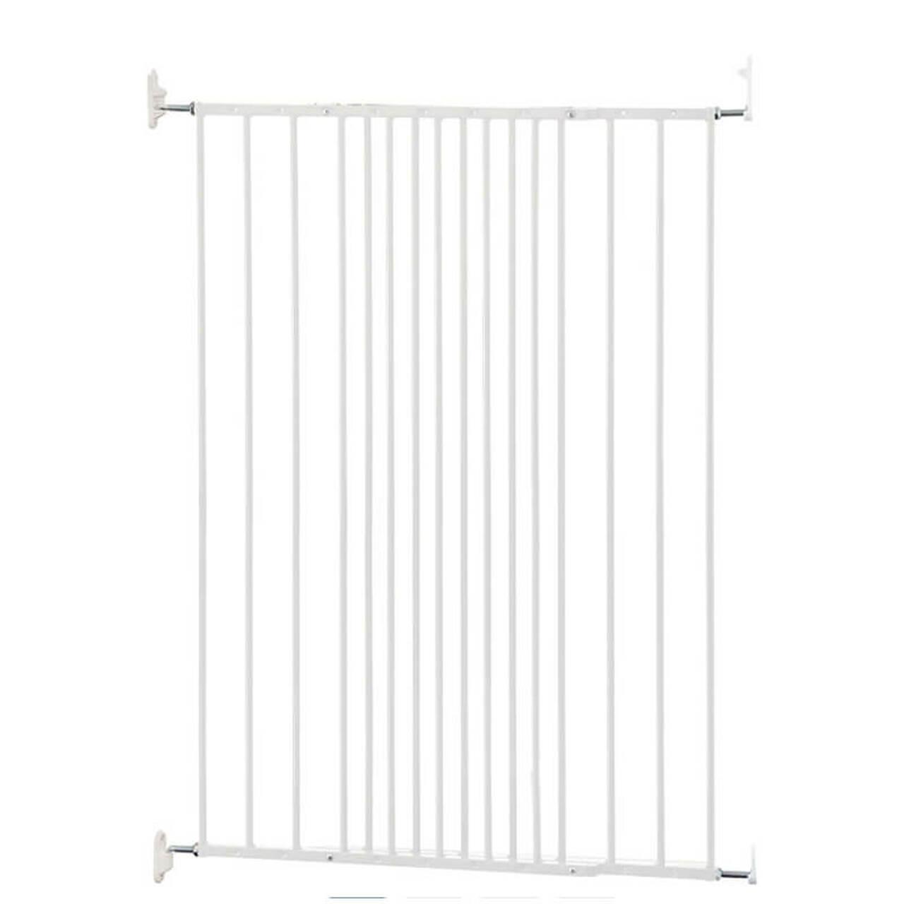 Babydan White Metal Pet Gate, Size 62.5-106.8cm