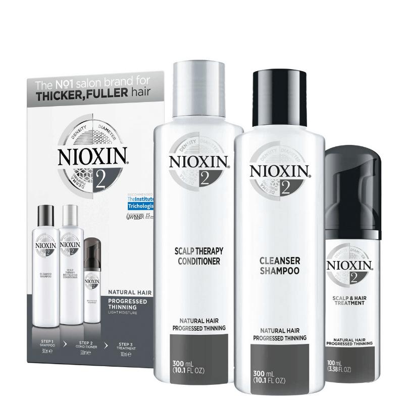 Nioxin System Kit 2 for Fine, Thinning Hair - Thicker, Fuller Hair