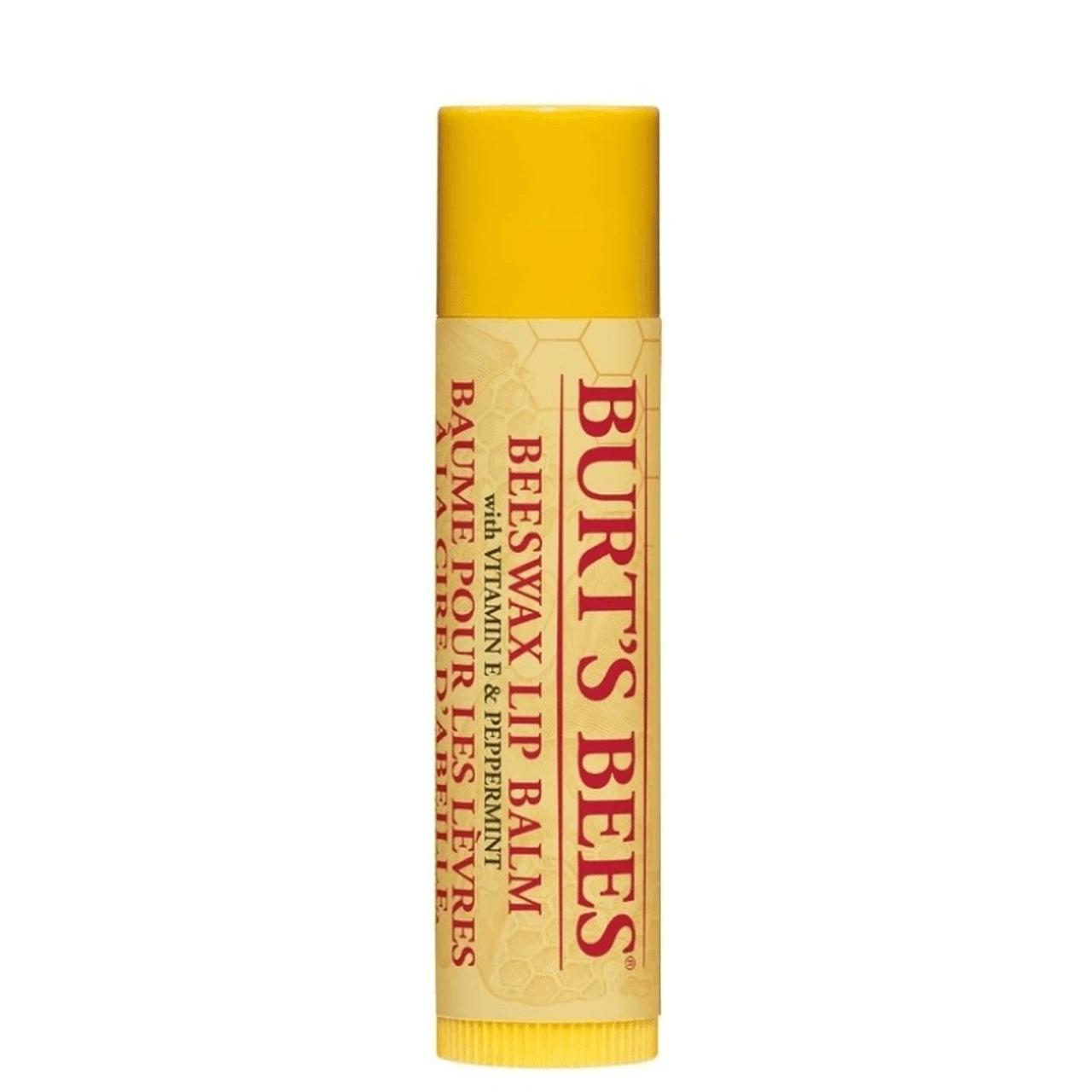Burts Bees Beeswax Lip Balm with Vitamin E & Peppermint 4.25g - Natural