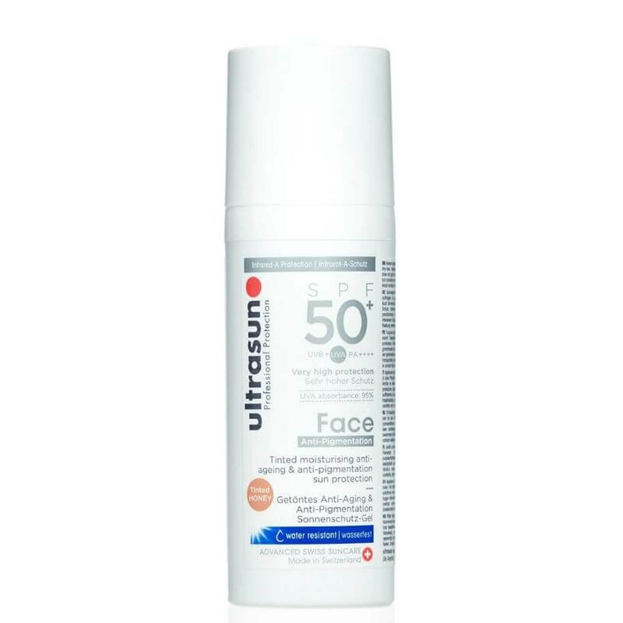 Ultrasun Face Anti-Pigmentation SPF50+ Sunscreen 50ml | Water Resistant, Anti-Ageing, Non-Comedogenic