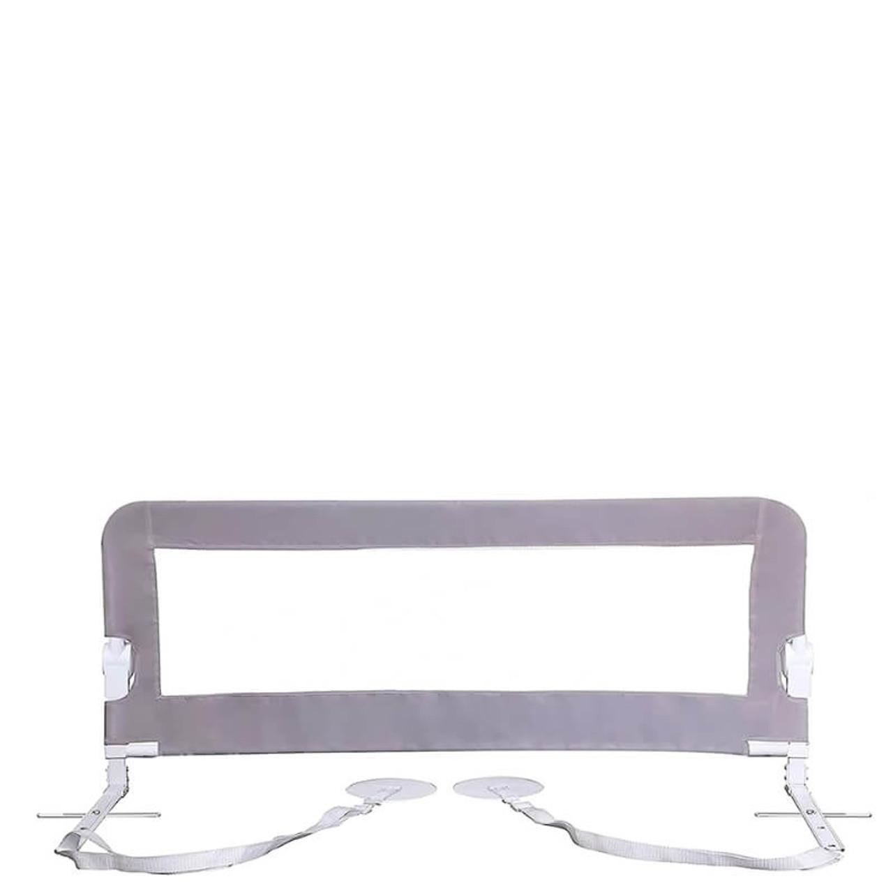 Dreambaby Bed Rail Grey 150cm x 50cm - Extra Wide, Mesh, Straps