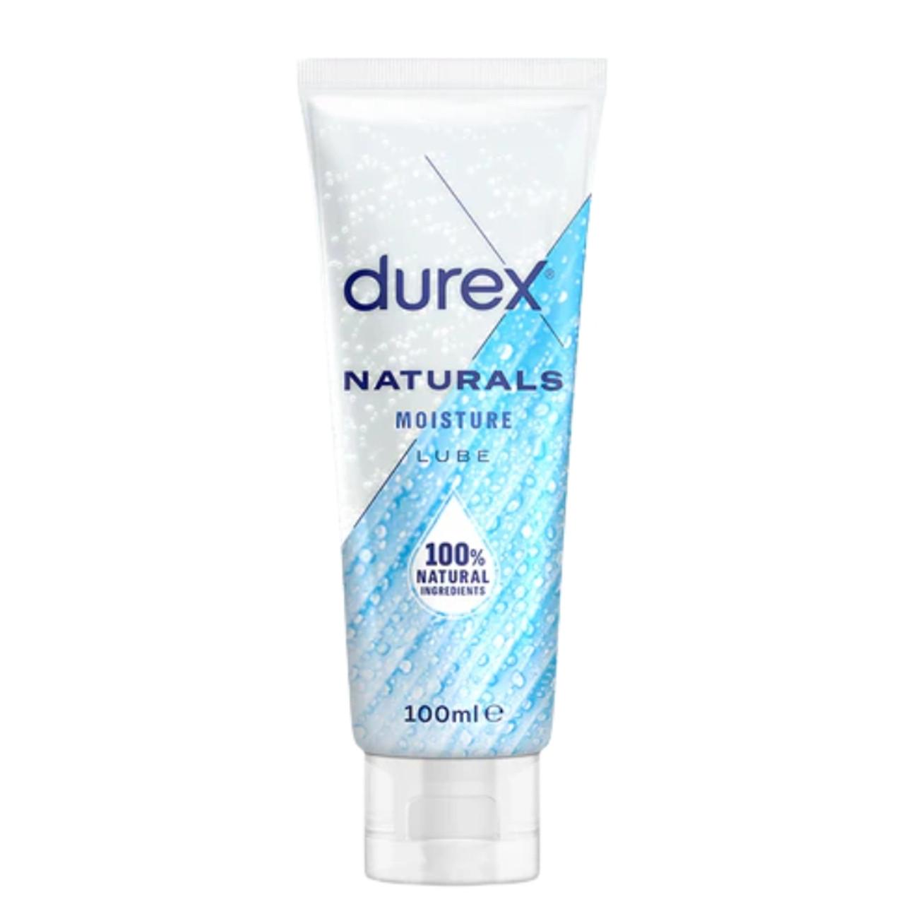 Durex Naturals Moisture Gel Lube 100ml - 100% Natural Ingredients