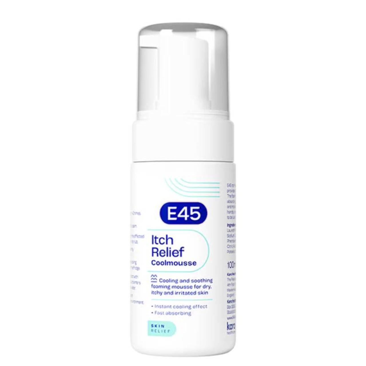 E45 Itch Relief Coolmousse 150ml - Cooling, Soothing, Fast absorbing, Skin Relief