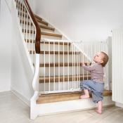 BabyDan Flexi Fit Metal Stair Gate - White (67-105.5 cm) image