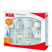 NUK Perfect Starter Bottle Set with Temperature Control 0-6 Months