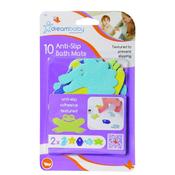 Dreambaby Non-Slip Bath Tub Appliques - 10 Pack