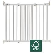 BabyDan Flexi Fit Wood Safety Gate - White image