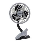 Dreambaby EZY-Fit Deluxe Clip-On Fan - Black/Grey