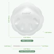 Haakaa Petal Soft Silicone Milk Collectors - 1pc image