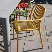 outdoor armchair Mante Ochre image
