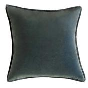 Oliver Green velvet cushion image