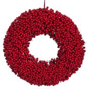 Red Berry Wreath Lacked