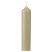 Short Dinner Candle Dusty Green Set of 4