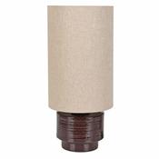 Burgandy Table Lamp