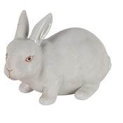 Ceramic Rabbit- Antique white image