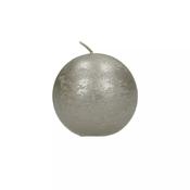 Silver Ball Candle - small