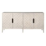 scalloped 4 door sideboard image