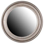 Antique Silver Round Mirror image