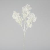 White Coral Fern Spray