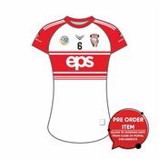 Banteer Camogie - Adult Playing Away Jersey White - 2XL Tailored Fit image