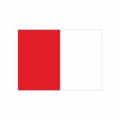 GAA Pitch Flags Set (28) (Flags Only) - Red/White