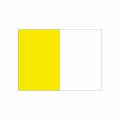 GAA Pitch Flags Set (28) with Flexi Poles (including bag) - Yellow/White