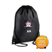 Glin Emmets LGFA - Rapid Black Drawstring Bag