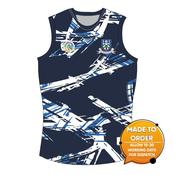 Monaghan Camogie - Rapid Kid's Sleeveless Jersey - 6 - 12 Months