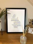 Tipperary GAA Clubs County GAA Clubs Irish Themed Poster Print