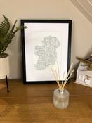 The Tipsy Map Irish Themed Poster Wall Art Irish Print