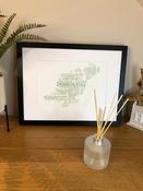 Donegal GAA Clubs County GAA Clubs Irish Themed Poster Print
