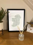 The Irish Mammy's Map Sayings Irish Themed Poster Wall Art Irish Print