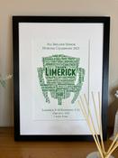 Limerick 2023 All Ireland 4 IN A ROW Senior Hurling Champions Irish Print image