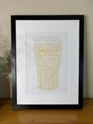 Pint of Kilkenny Pubs County Pubs of Ireland Irish Themed Poster Irish P